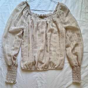 Blush Pink Blouse- Size Small